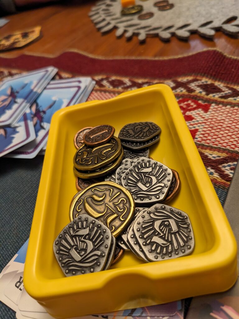 Check out these real metal coins!